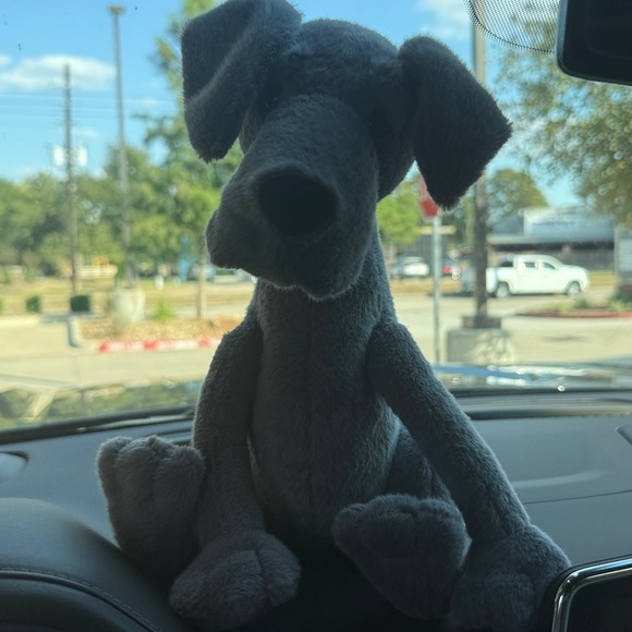 🤩*Rare* NWT Jellycat Zeus Great Dane 10.6x 5.9x5.1" Soft & Plush - Picture 6 of 6